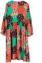 Stella McCartney Kids Mini-jurk met patchwork Oranje - Thumbnail 2