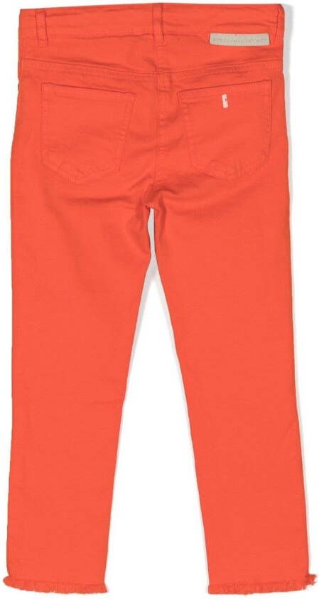 Stella McCartney Kids Straight jeans Oranje
