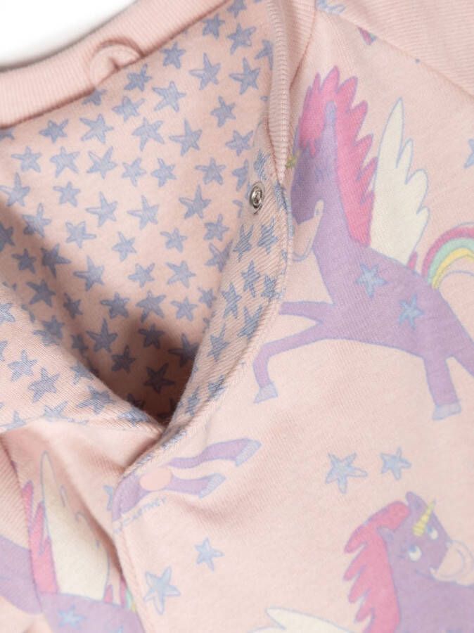 Stella McCartney Kids Pyjama met print Roze