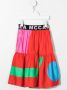 Stella McCartney Kids Rok met logo tailleband Rood - Thumbnail 2