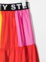 Stella McCartney Kids Rok met logo tailleband Rood - Thumbnail 3