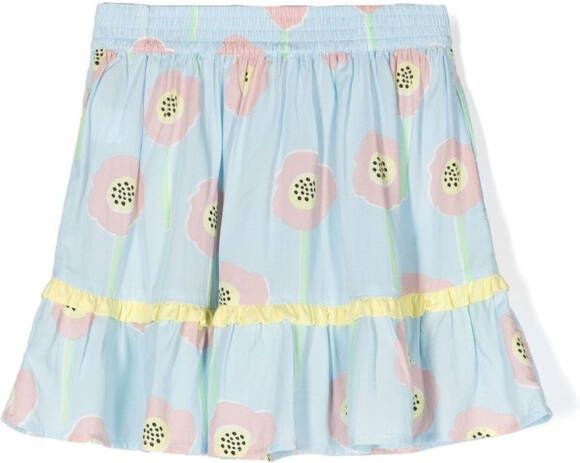 Stella McCartney Kids Rok met ruches Blauw