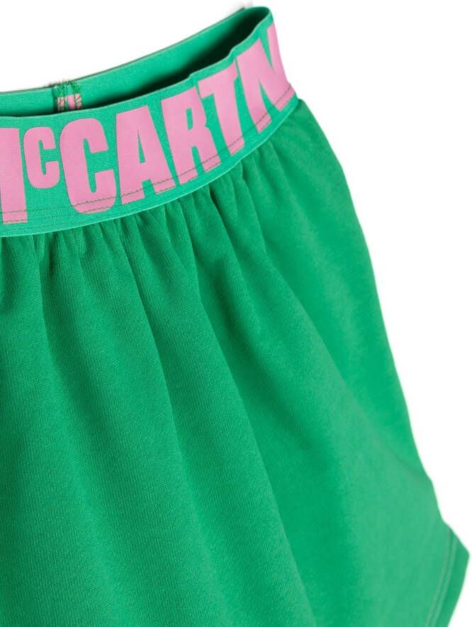 Stella McCartney Kids Rok met vlakken Groen