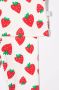 Stella McCartney Kids Set met T-shirt en broek met aardbeiprint Wit - Thumbnail 3