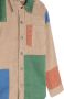Stella McCartney Kids Shirt met colourblocking Beige - Thumbnail 3