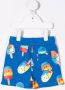 Stella McCartney Kids Shorts met print Blauw - Thumbnail 2