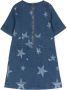 Stella McCartney Kids Midi-jurk met sterrenprint Blauw - Thumbnail 2