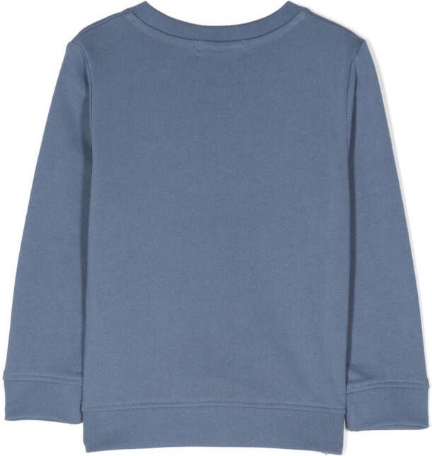 Stella McCartney Kids Sweater met print Blauw