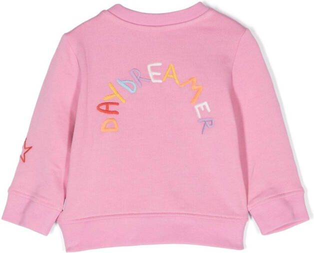 Stella McCartney Kids Sweater met borduurwerk Roze