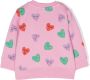 Stella McCartney Kids Sweater met hartprint Roze - Thumbnail 2