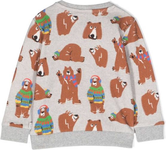 Stella McCartney Kids Sweater met sterprint Grijs