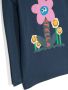 Stella McCartney Kids T-shirt met bloe print Blauw - Thumbnail 3