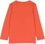Stella McCartney Kids T-shirt met bloe print Oranje - Thumbnail 2