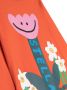 Stella McCartney Kids T-shirt met bloe print Oranje - Thumbnail 3