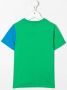 Stella McCartney Kids T-shirt met colourblocking Blauw - Thumbnail 2