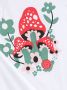 Stella McCartney Kids T-shirt met grafische print Wit - Thumbnail 3