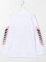 Stella McCartney Kids T-shirt met grafische print Wit - Thumbnail 2
