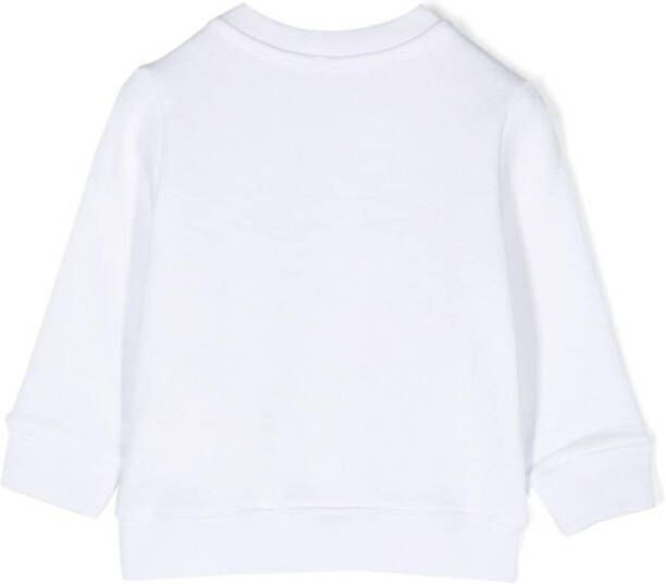 Stella McCartney Kids T-shirt met lange mouwen Wit