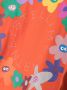 Stella McCartney Kids T-shirt met logoprint Oranje - Thumbnail 3