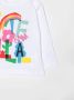 Stella McCartney Kids T-shirt met logoprint Wit - Thumbnail 3