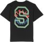 Stella McCartney Kids T-shirt met logoprint Zwart - Thumbnail 2