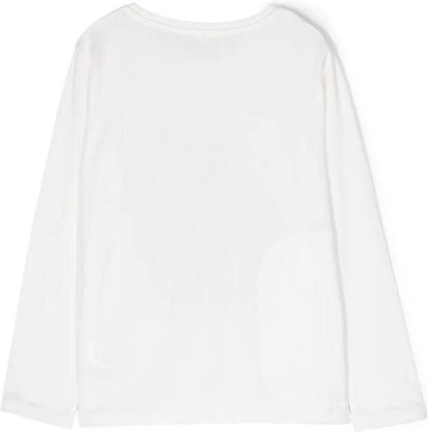 Stella McCartney Kids T-shirt met print Wit