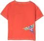 Stella McCartney Kids T-shirt met vogelprint Rood - Thumbnail 2