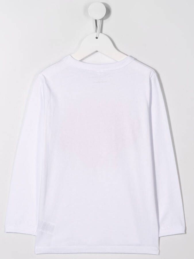 Stella McCartney Kids Top met print Wit