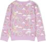 Stella McCartney Kids Katoenen T-shirt Paars - Thumbnail 2