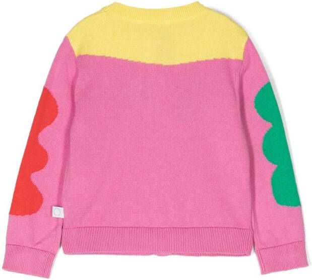 Stella McCartney Kids Vest met print Roze