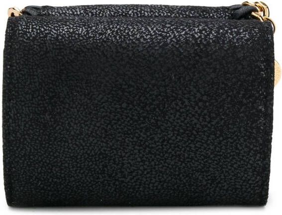 Stella McCartney kleine Falabella portemonnee Zwart