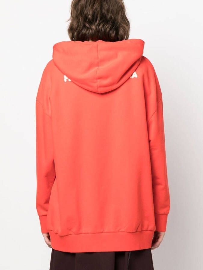 Stella McCartney Jersey hoodie Rood