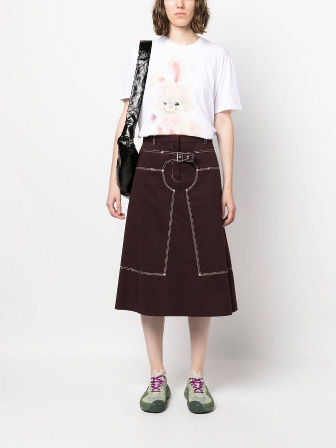 Stella McCartney T-shirt met korte mouwen Wit