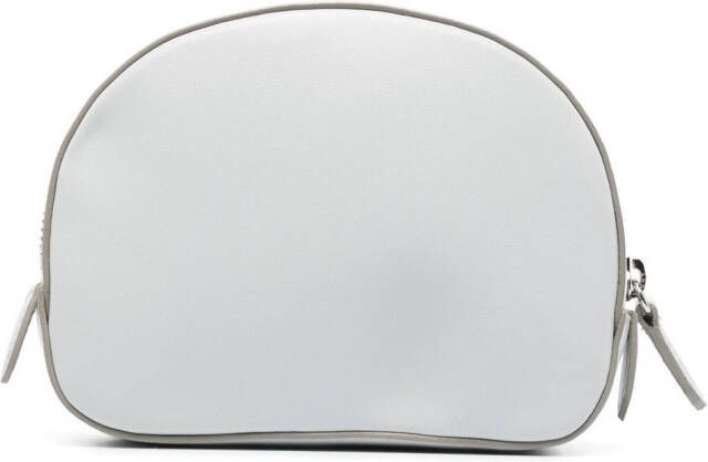 Stella McCartney Make-up tas met geperforeerd logo Blauw