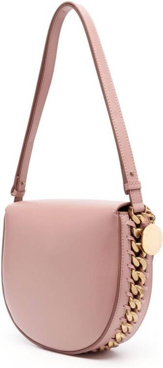 Stella McCartney Frayme medium schoudertas Roze