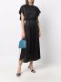 Stella McCartney Midi-jurk met jacquard Zwart - Thumbnail 2
