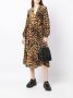 Stella McCartney Midi-jurk met luipaardprint Bruin - Thumbnail 2
