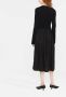 Stella McCartney Midi-jurk met vlakken Zwart - Thumbnail 3