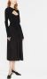 Stella McCartney Midi-jurk met vlakken Zwart - Thumbnail 4