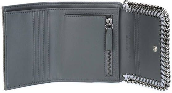 Stella McCartney mini 'Falabella' flap wallet Grijs
