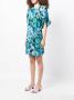 Stella McCartney Mini-jurk met bloemenprint Blauw - Thumbnail 3