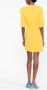 Stella McCartney Mini-jurk met kettingdetail Geel - Thumbnail 4