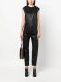 Stella McCartney Tanktop met moire-effect Zwart - Thumbnail 2