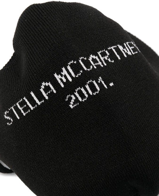 Stella McCartney Mondkapje met logo Zwart