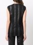 Stella McCartney Mouwloze blouse Zwart - Thumbnail 4