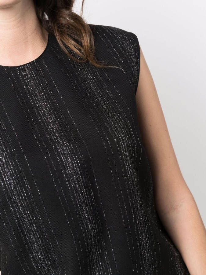 Stella McCartney Mouwloze blouse Zwart