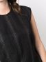 Stella McCartney Mouwloze blouse Zwart - Thumbnail 5
