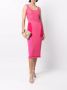 Stella McCartney Mouwloze jurk Roze - Thumbnail 2