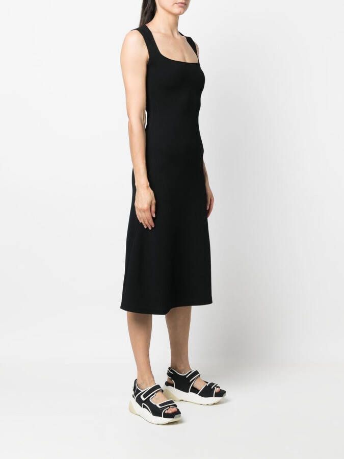Stella McCartney Mouwloze jurk Zwart