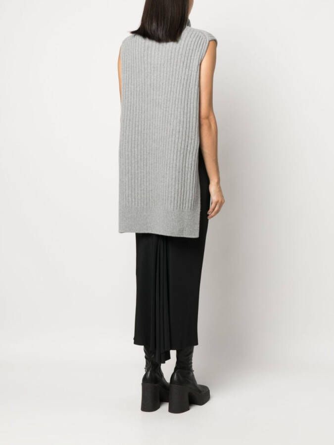 Stella McCartney Mouwloze top Grijs